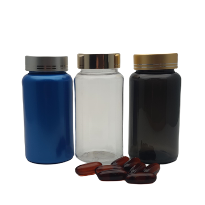 130ml Wholesale of high-quality PET capsule bottles, pill bottles,screw lids