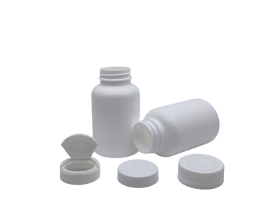 175ml HDPE capsule bottle, pill bottle, screw cap