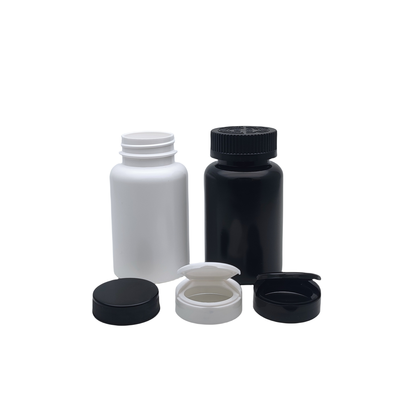 150ml 5oz HDPE dietary supplement bottle, pill bottle, screw cap