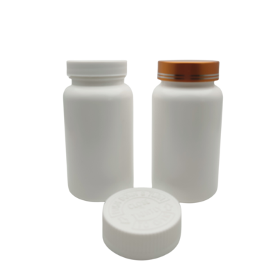 200ml HDPE dietary supplement bottle, capsule bottle, screw cap